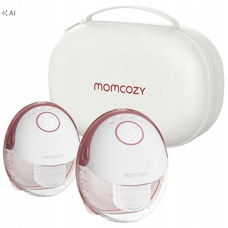 Momcozy M6 Double Red Breast Pump 180ml