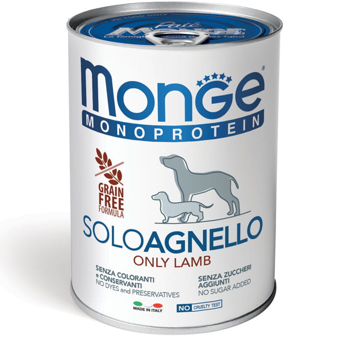 Monge Dog Monoprotein Solo Lamb 400g