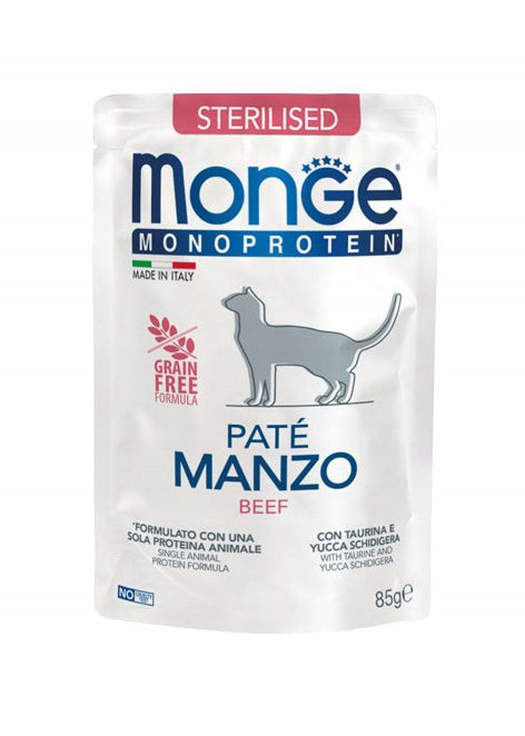 Monge Monoprotein Buste Beef - Beef 85g