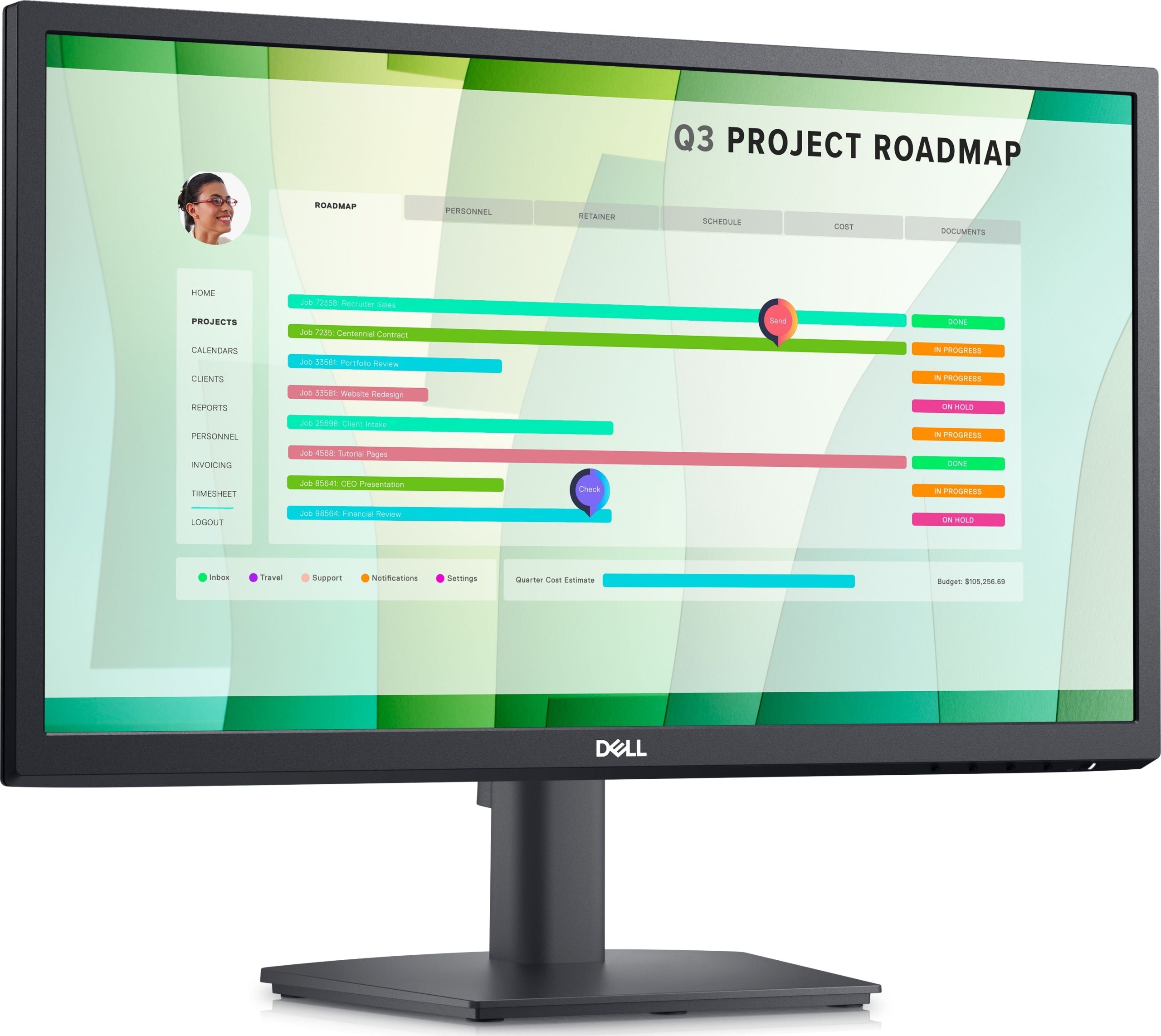 Monitor 21,5" | DELL E2223HV | 1920x1080 (FullHD)| 60Hz |VA|16:9 |reg. Brand Dell