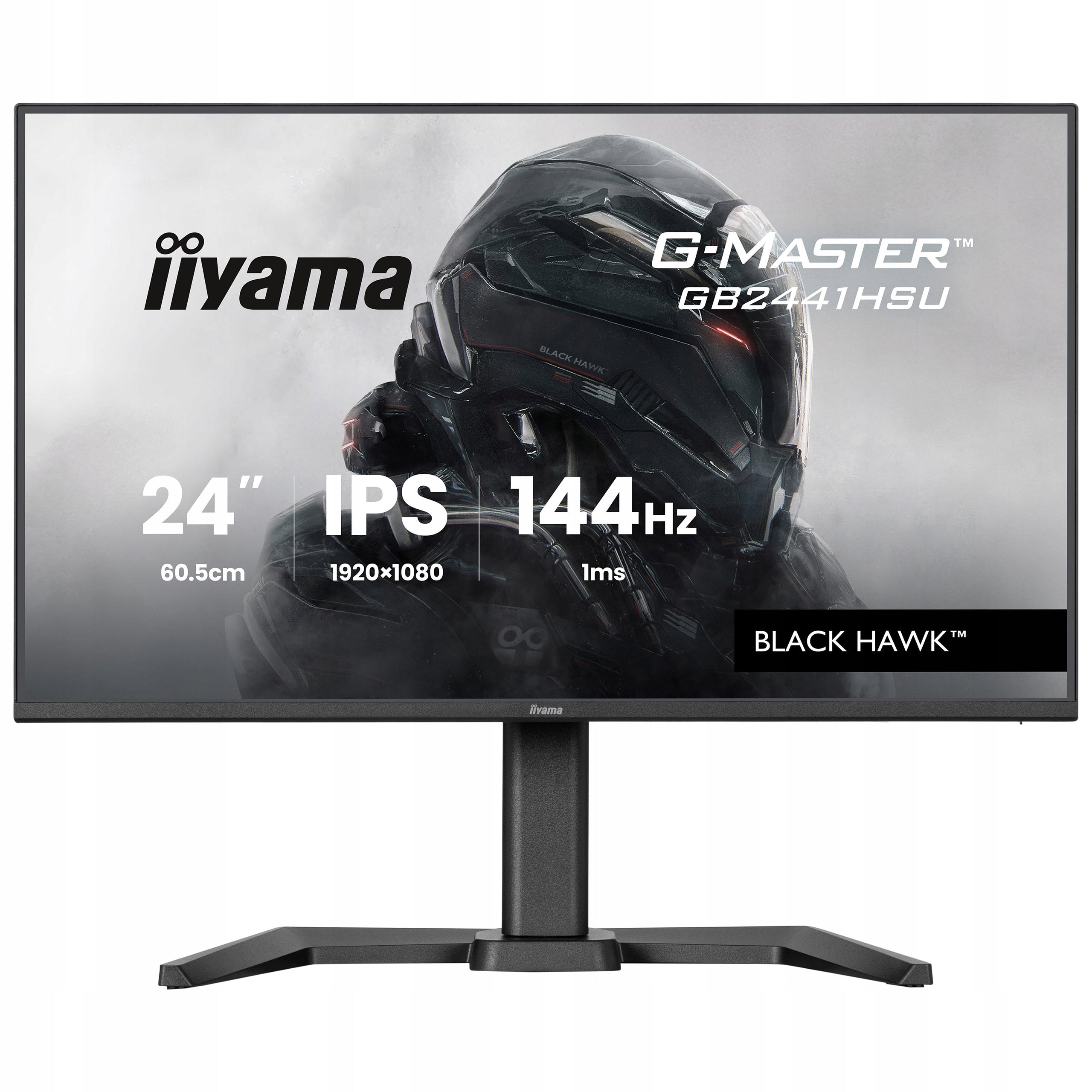 Monitor 24" iiyama G-Master GB2441HSU-B1 FHD IPS LED 144Hz 1ms HDMI DP VESA