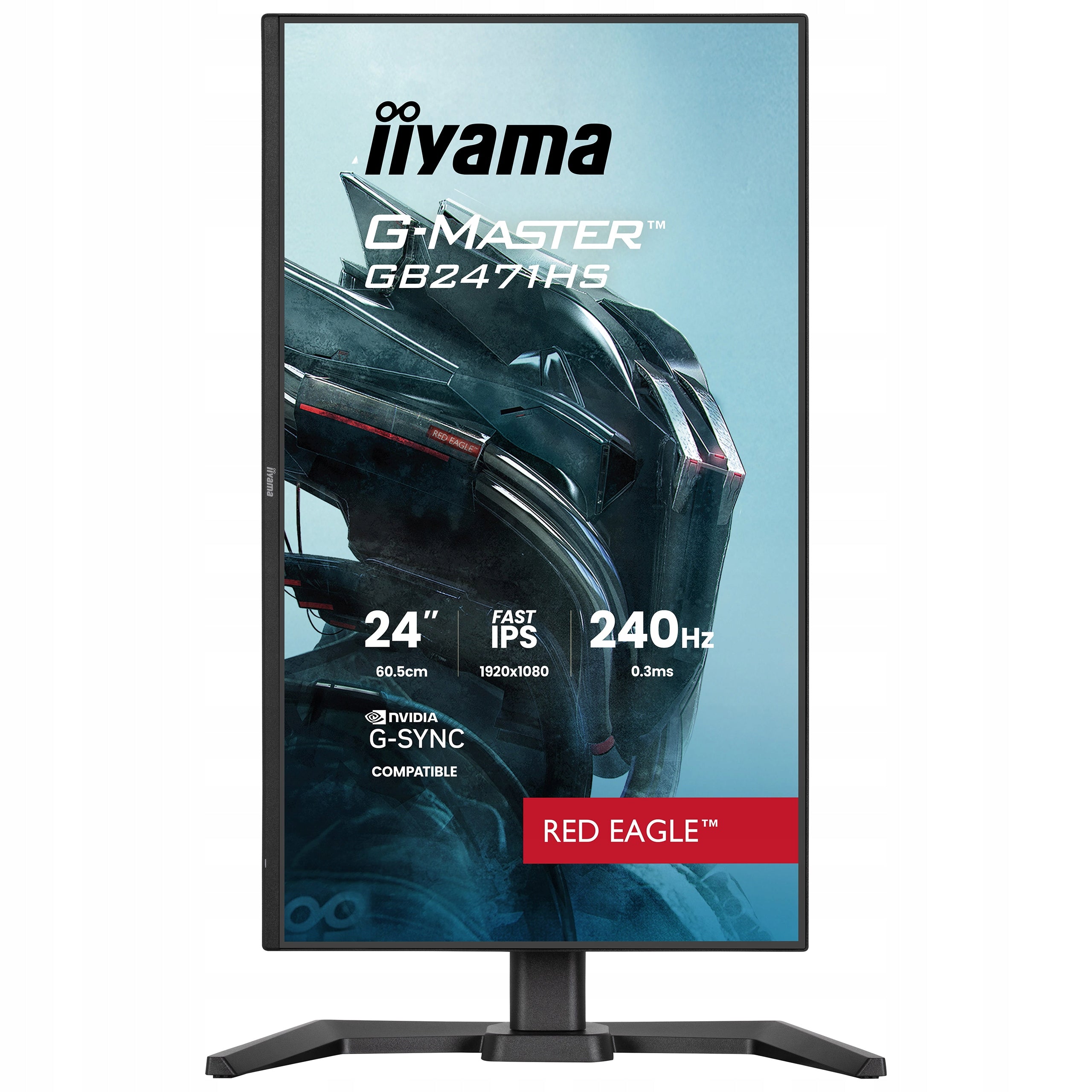 Monitor 24 iiyama G-Master GB2471HS-B1 FHD IPS LED 240Hz 0.3ms HDMI PIVOT Packaging status original