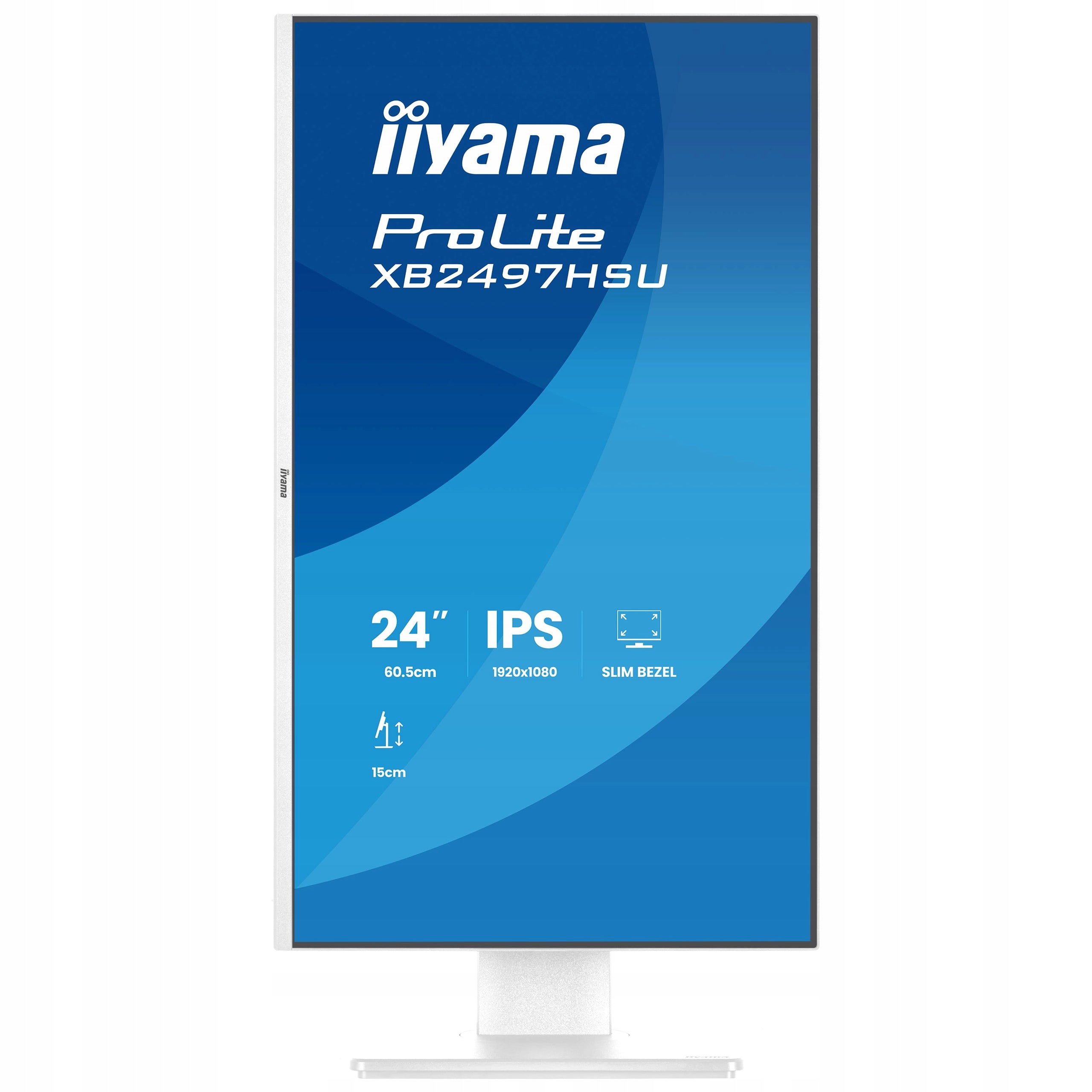 Monitor 24" iiyama ProLite XB2497HSU-W1 FHD IPS LED 120Hz 4ms HDMI DP USB-C Packaging status original