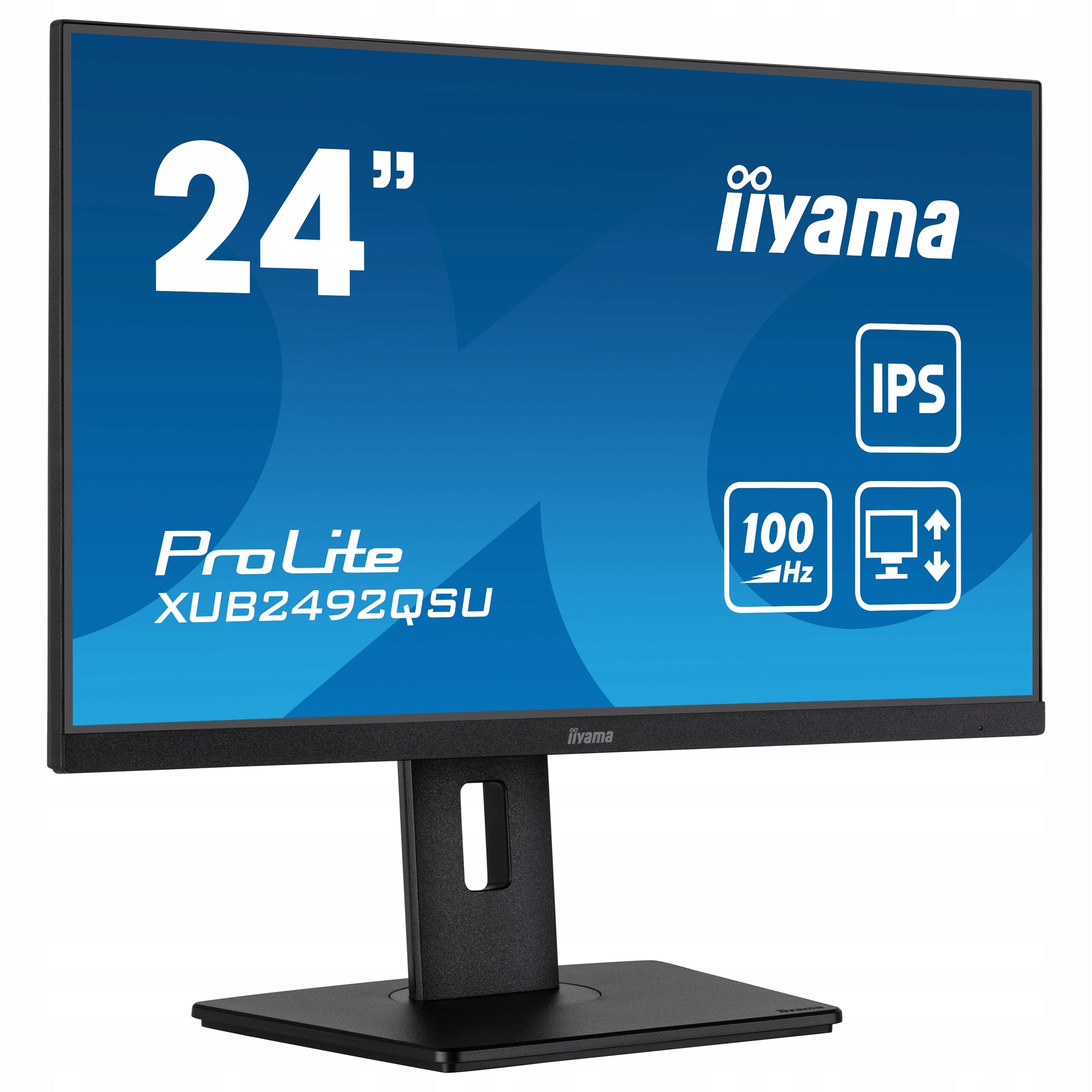 Monitor 24" iiyama ProLite XUB2492QSU-B1 IPS LED WQHD 100Hz 0.5ms HDMI DP Brand iiyama