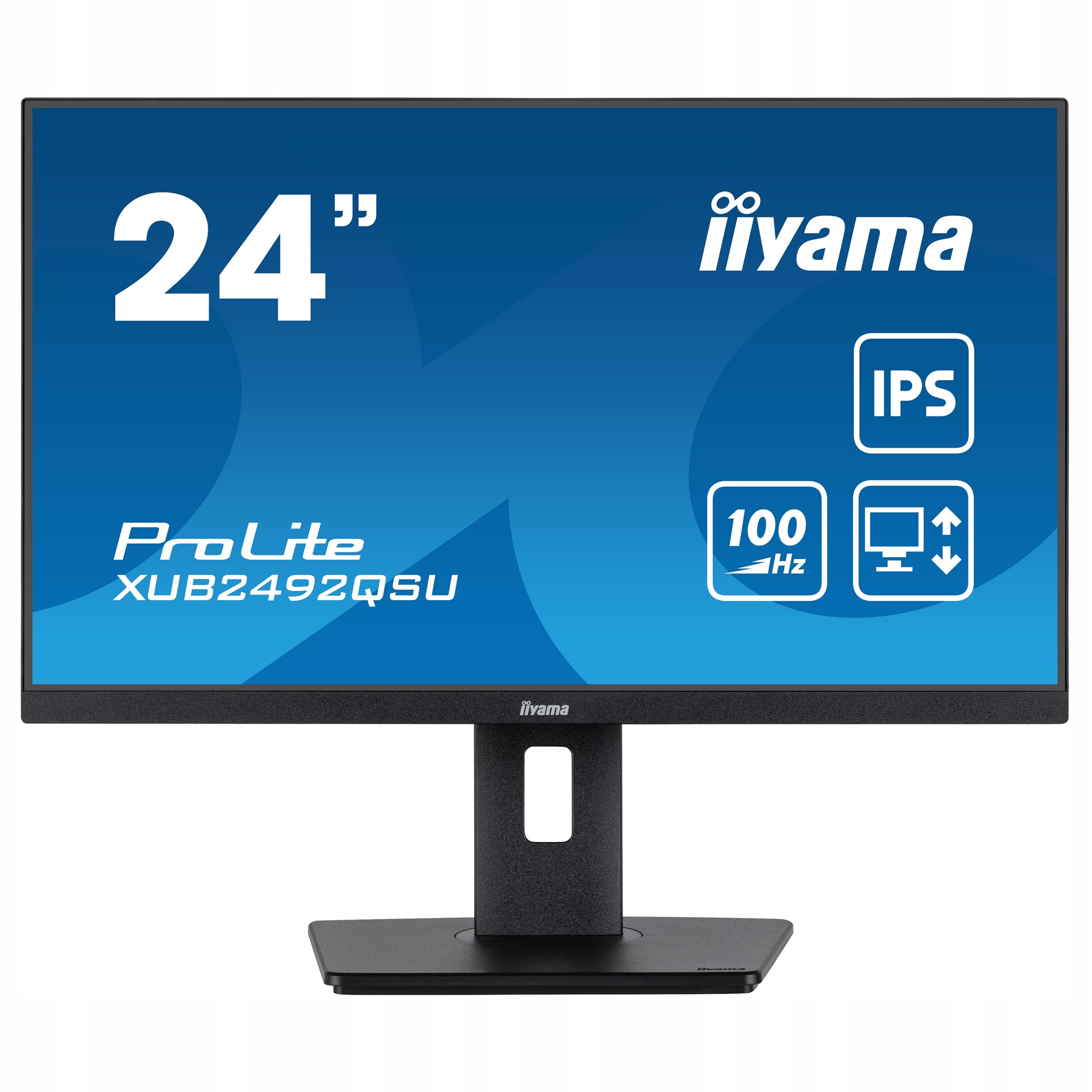 Monitor 24" iiyama ProLite XUB2492QSU-B1 IPS LED WQHD 100Hz 0.5ms HDMI DP