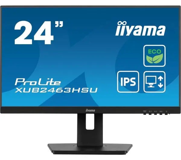 Monitor 24 inch FHD IPS 100Hz PIVOT Speakers iiyama ProLite XUB2463HSU-B1
