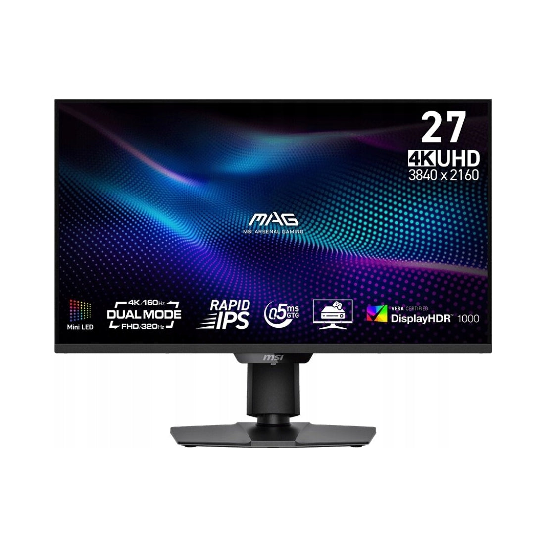 Monitor 27" MSI MAG 274UPDF E16M | 3840x2160 | 160/320Hz Rapid