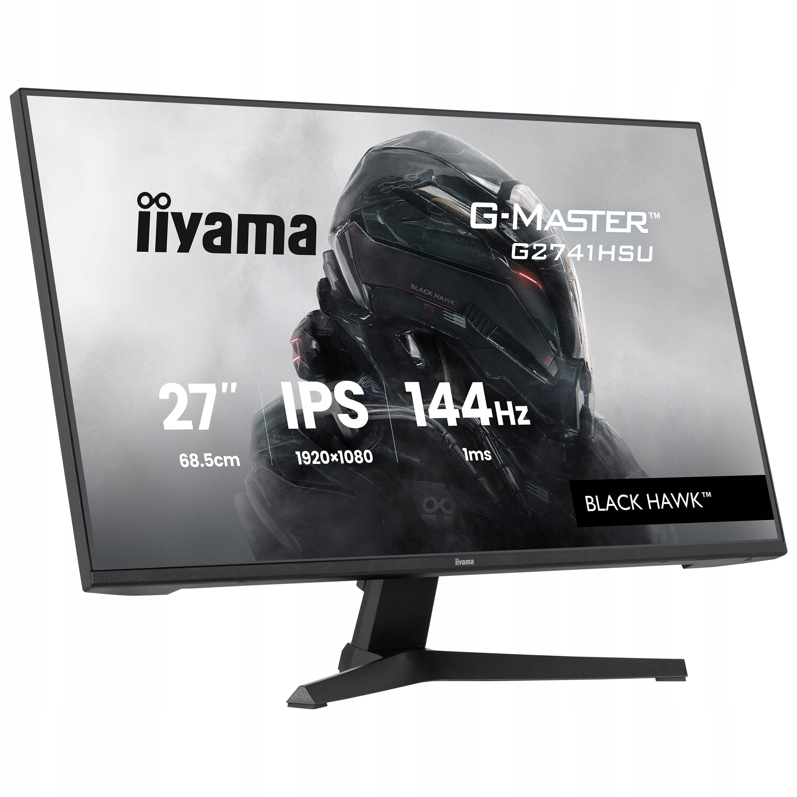 Monitor 27" iiyama G-Master G2741HSU-B1 FHD IPS LED 144Hz 1ms HDMI DP VESA Packaging status original