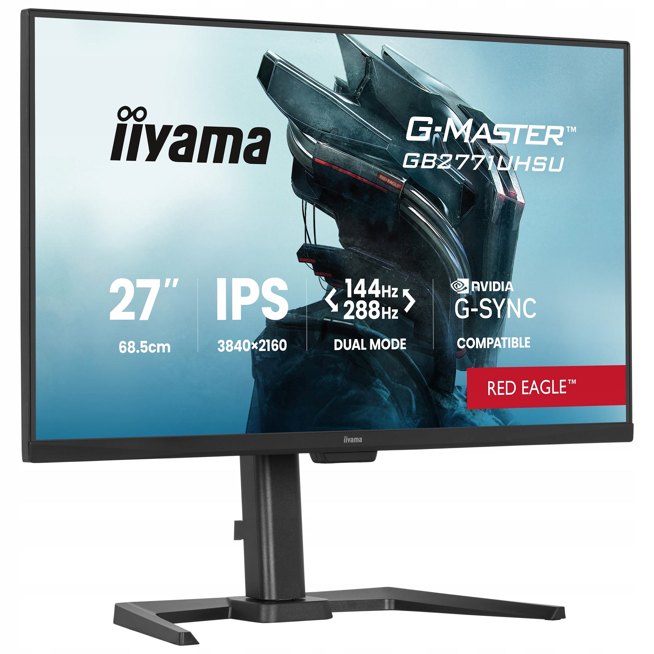 Monitor 27" iiyama G-Master GB2771UHSU-B1 4K UHD IPS LED HDR 144Hz / 288Hz Packaging status original