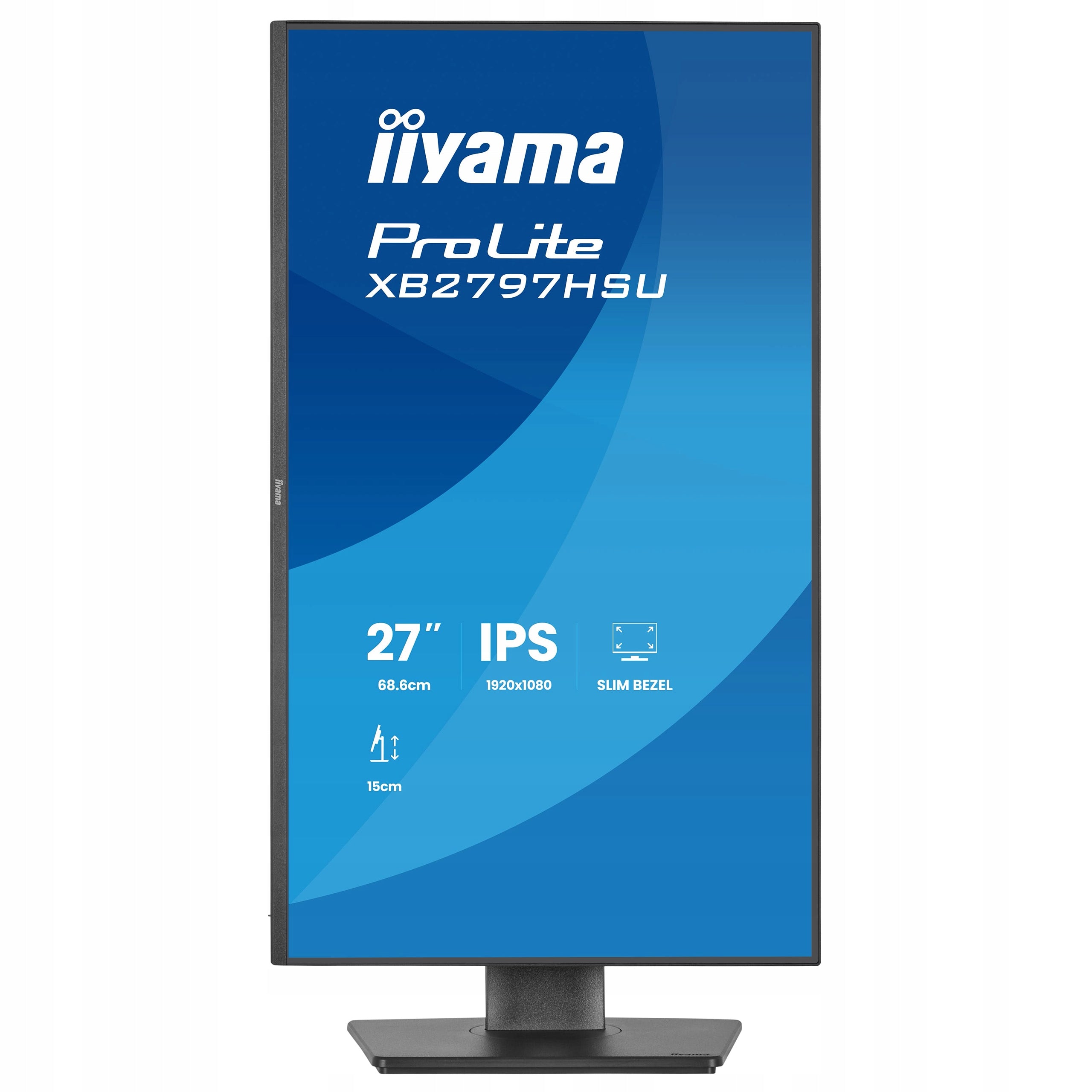 Monitor 27" iiyama ProLite XB2797HSU-B1 FHD IPS LED 120Hz HDMI USB-C Packaging status original