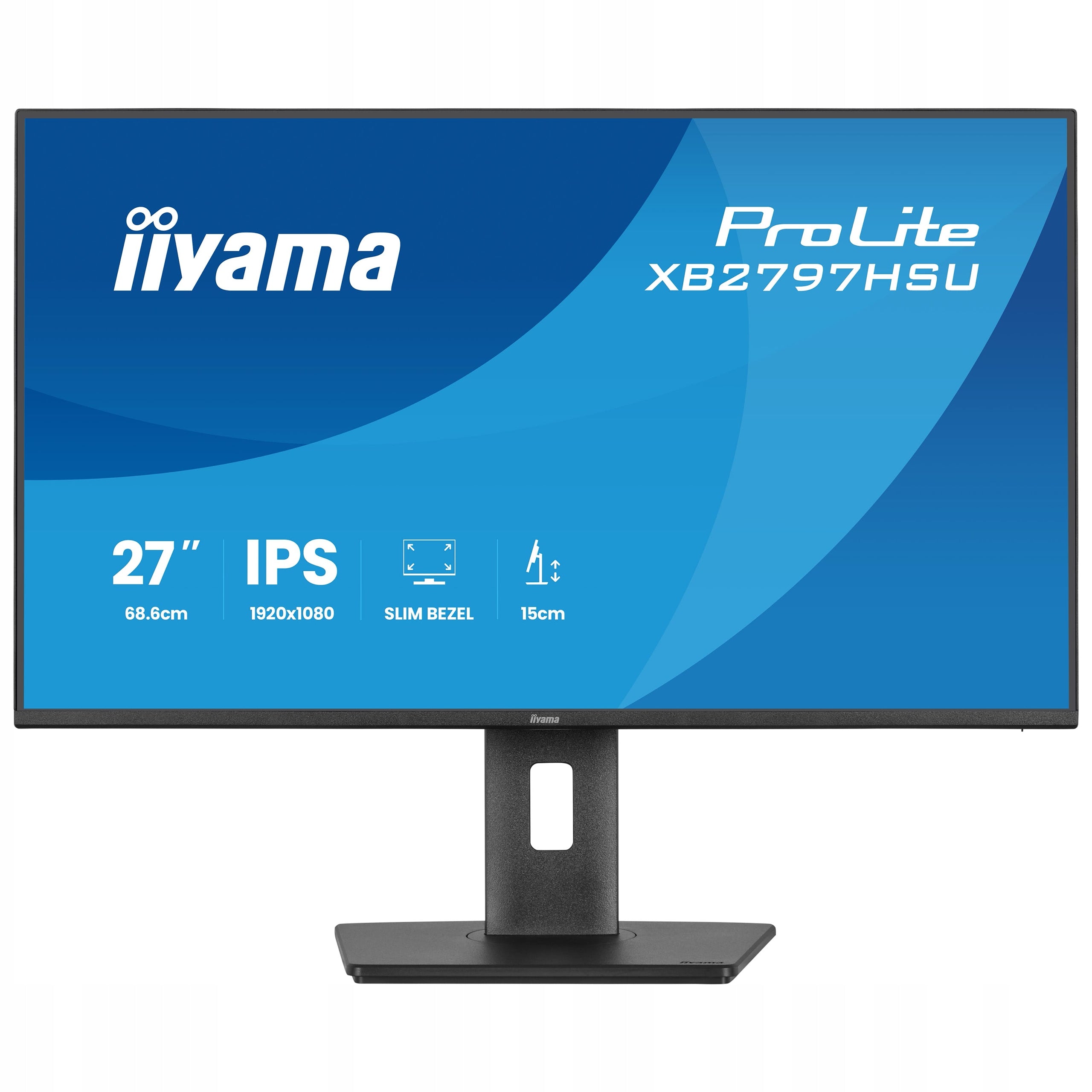 Monitor 27" iiyama ProLite XB2797HSU-B1 FHD IPS LED 120Hz HDMI USB-C