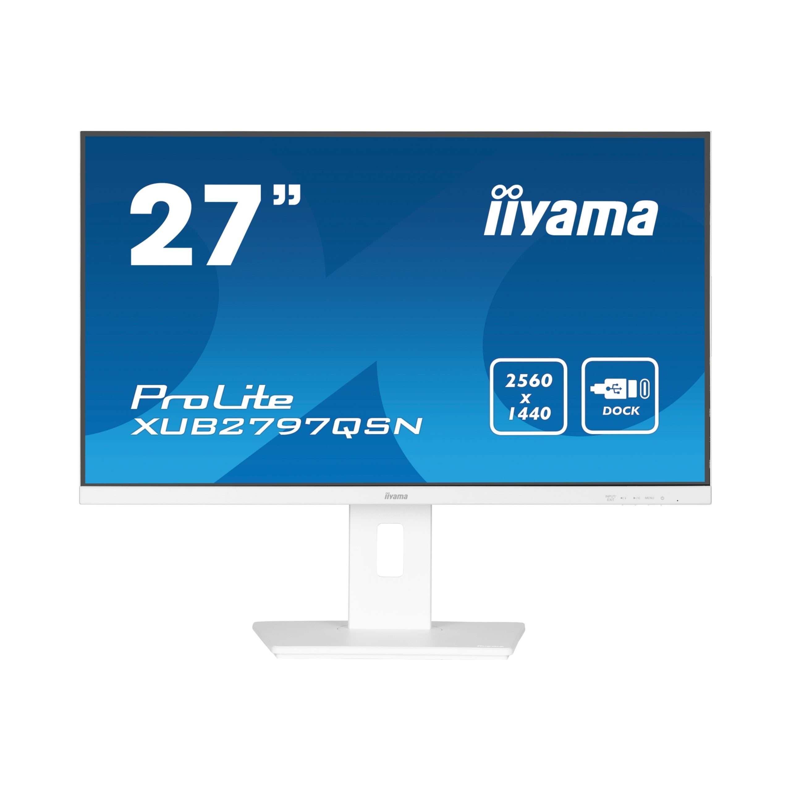 Monitor 27'' iiyama ProLite XUB2797QSN-W2 2560 x 1440 (WQHD) IPS 100 Hz