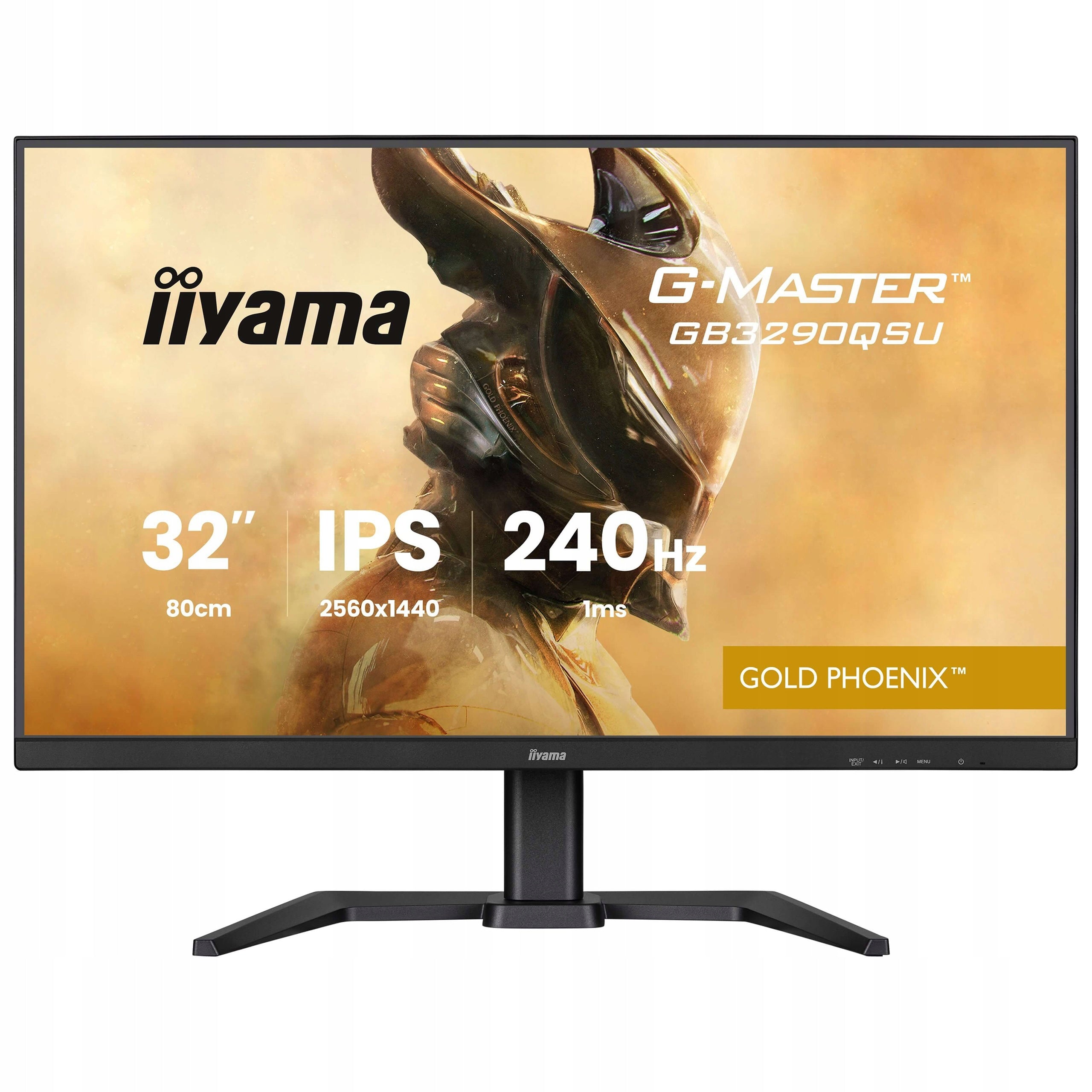 Monitor 32" iiyama Gold Phoenix GB3290QSU-B1 WQHD IPS LED 240Hz 1ms USB-C Packaging status original