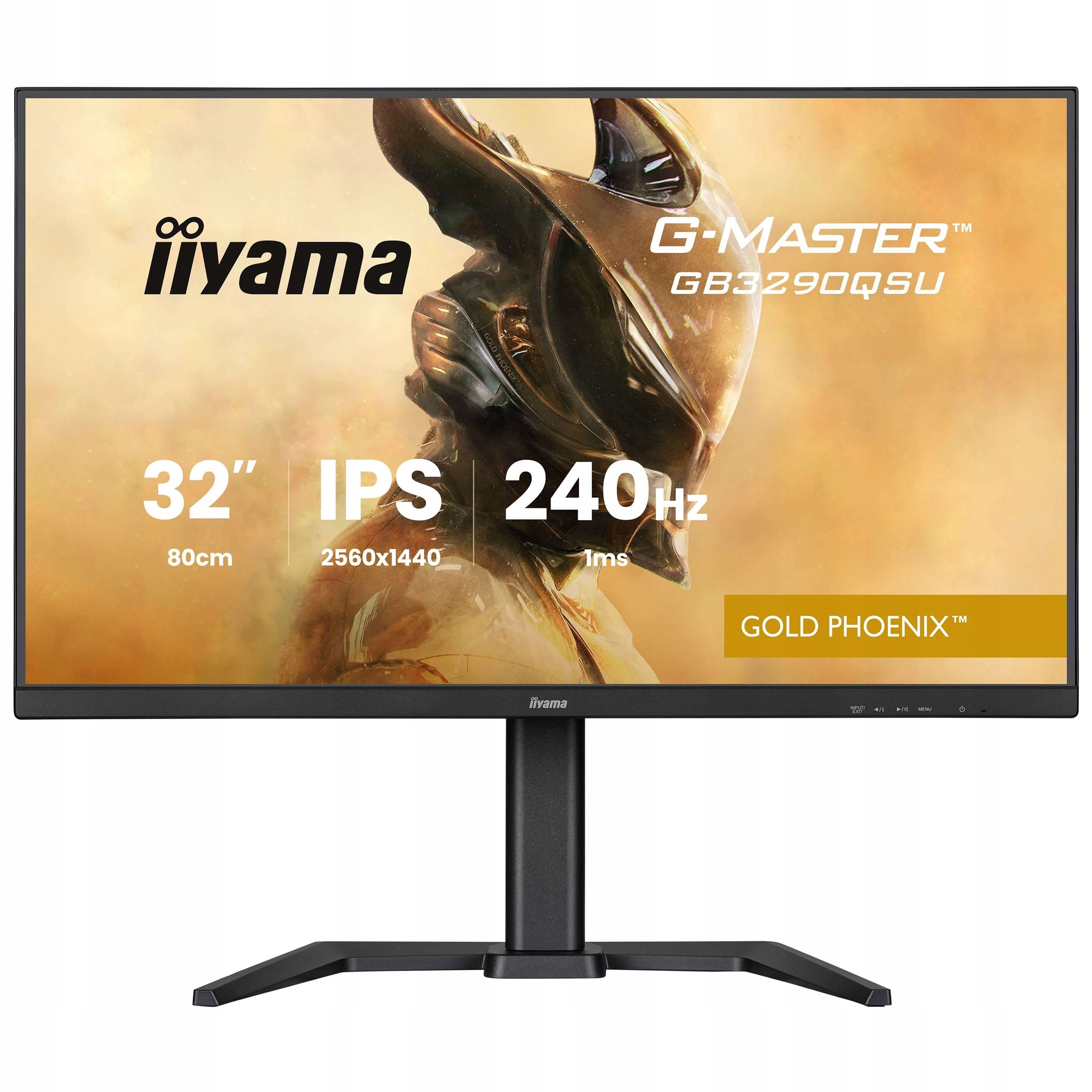 Monitor 32" iiyama Gold Phoenix GB3290QSU-B1 WQHD IPS LED 240Hz 1ms USB-C
