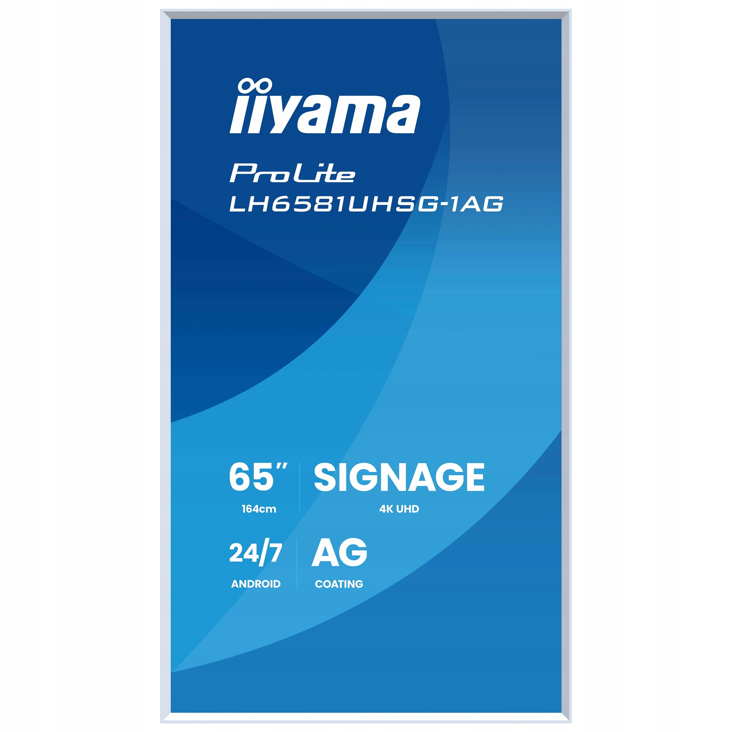 Monitor 65" iiyama ProLite LH6581UHSG-1AG Digital Signage 4K VA LED 24/7 Packaging status original