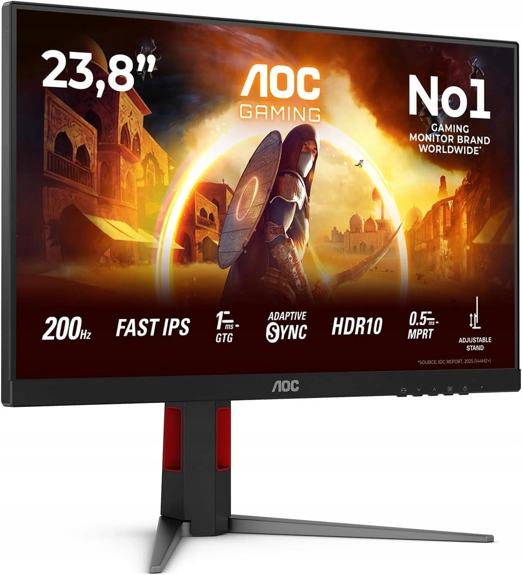 Monitor AOC 24G4HA 23.8" Full HD 200Hz 0.5ms Brand AOC