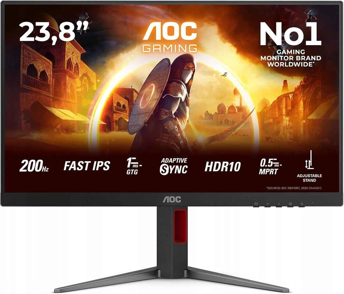 Monitor AOC 24G4HA 23.8" Full HD 200Hz 0.5ms