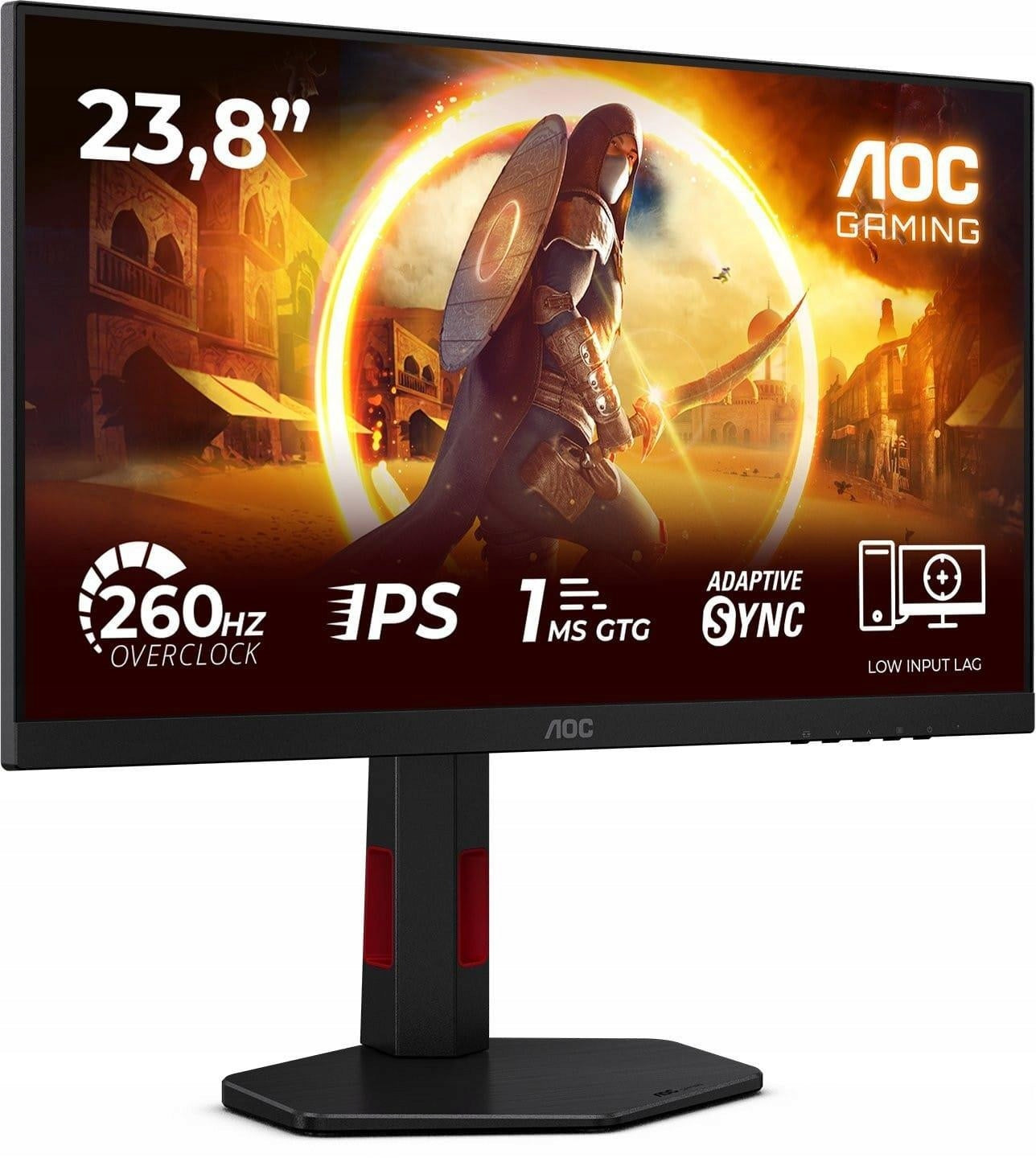 Monitor AOC 24G4ZR Gaming 23.8inch 16:9 Fast IPS Packaging status original
