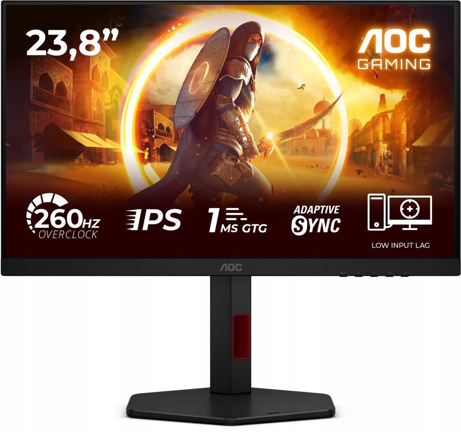 Monitor AOC 24G4ZR Gaming 23.8inch 16:9 Fast IPS