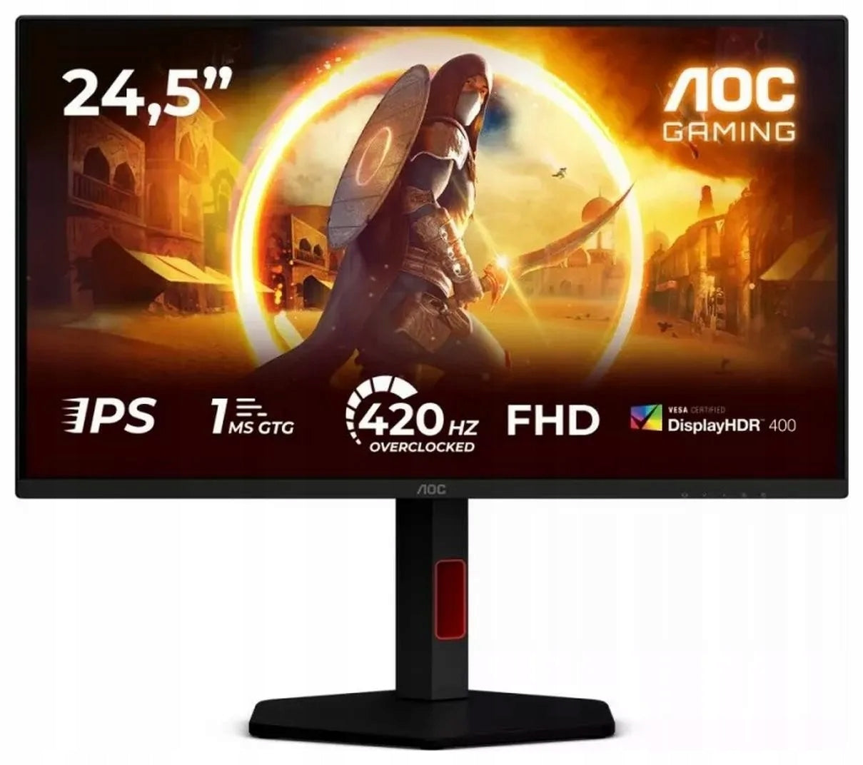 Monitor AOC 25G4KUR 420Hz 24,5'' FHD Fast IPS Packaging status original