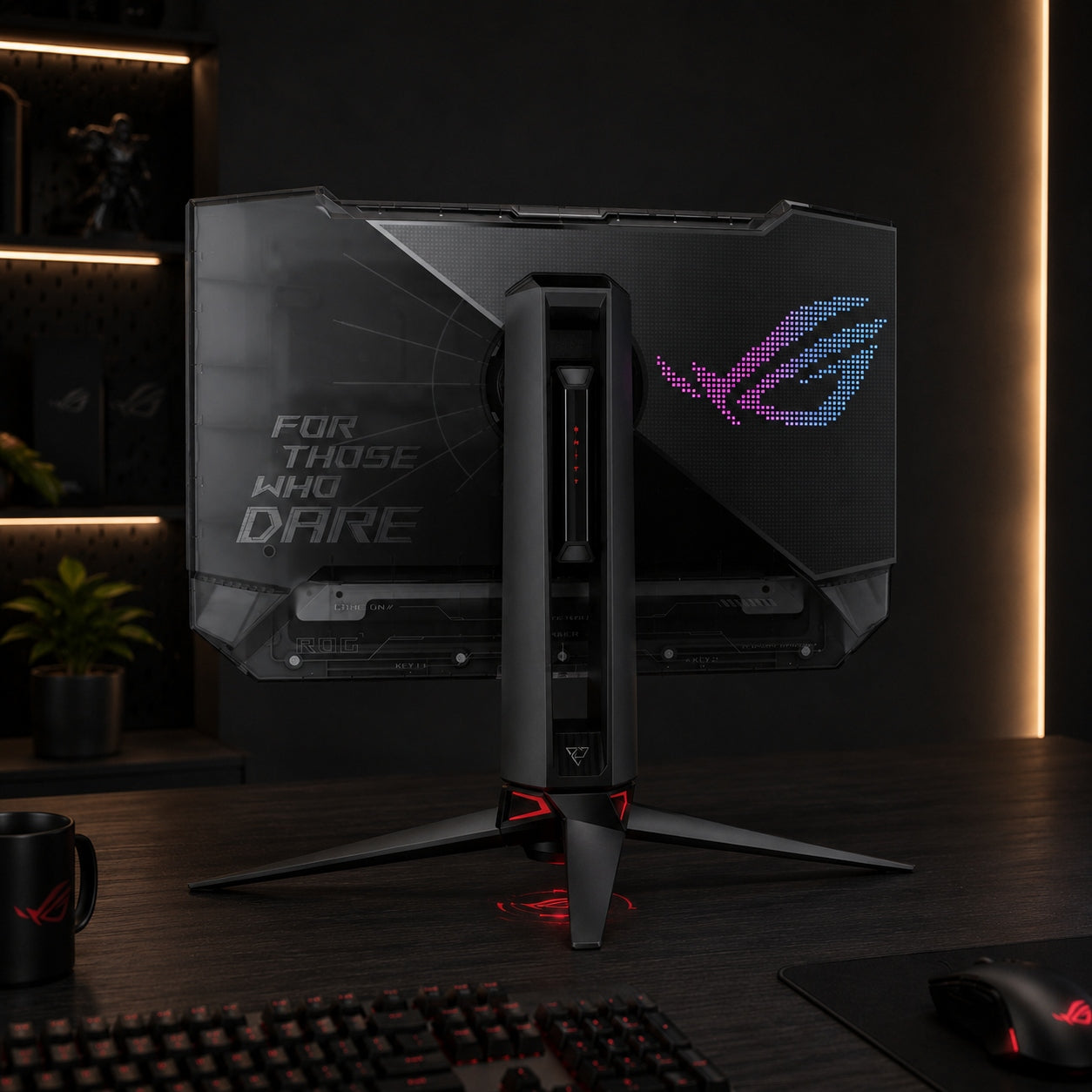 Monitor ASUS ROG PG27AQDP 27" Cali 2560 x 1440 px OLED Black 480Hz 0,03ms Brand ASUS