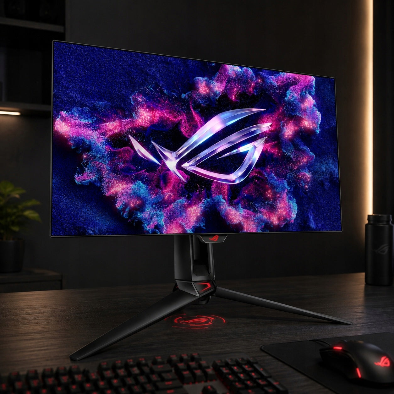 Monitor ASUS ROG PG27AQDP 27" Cali 2560 x 1440 px OLED Black 480Hz 0,03ms Manufacturer code 90LM0A20-B01A70