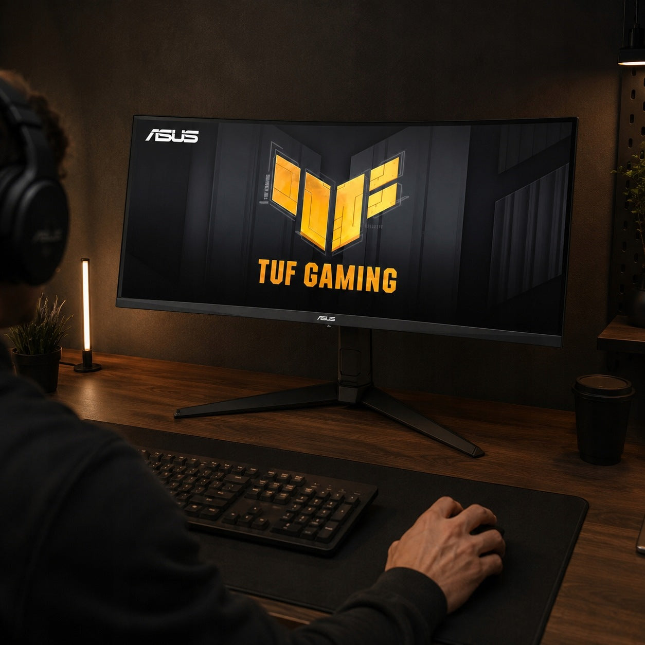 Monitor ASUS VG34VQL3A 34" 1ms 180Hz Freesync HDR 400 UWQHD 3440x1440 px Manufacturer code 90LM06F0-B02E70