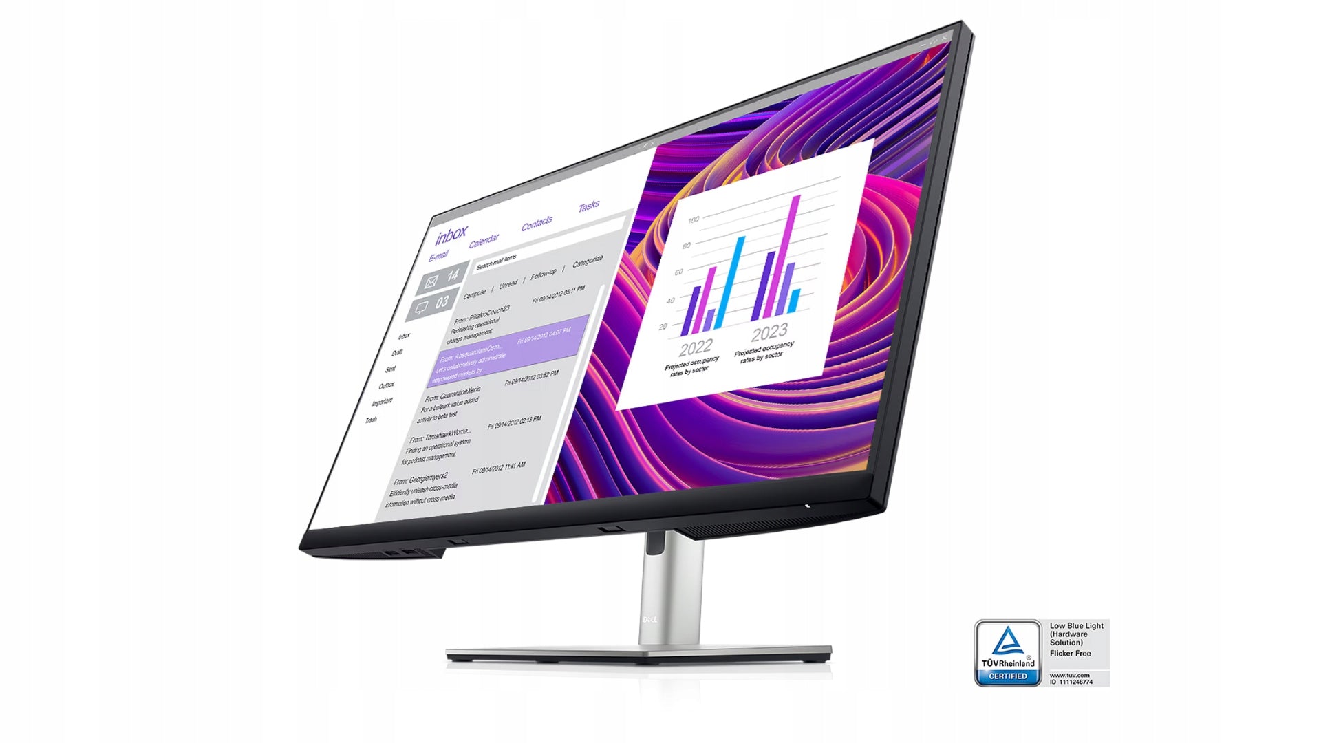 Monitor Dell P2723QE 27" 4K UHD 3840x2160 IPS USB-C RJ45 210-BDFZ Washer Packaging status original