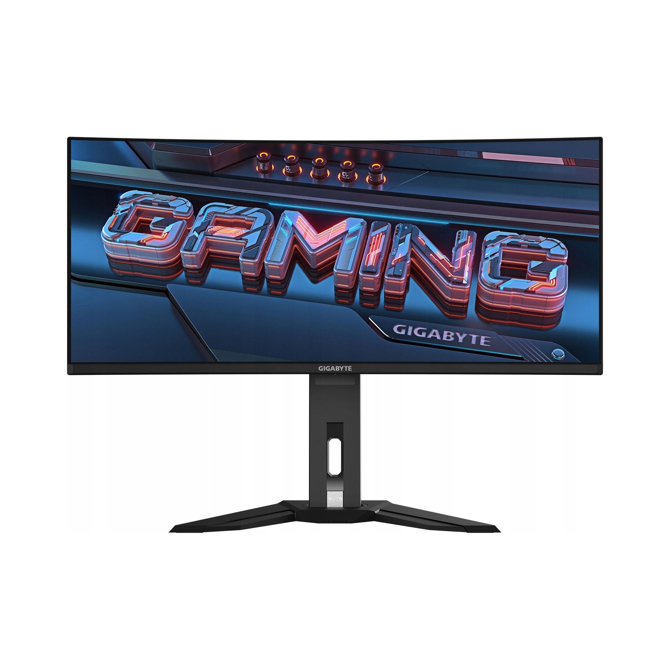 Monitor Gigabyte 34'' QHD QD-OLED MO34WQC - Zakrivený, 175Hz, 0.03ms