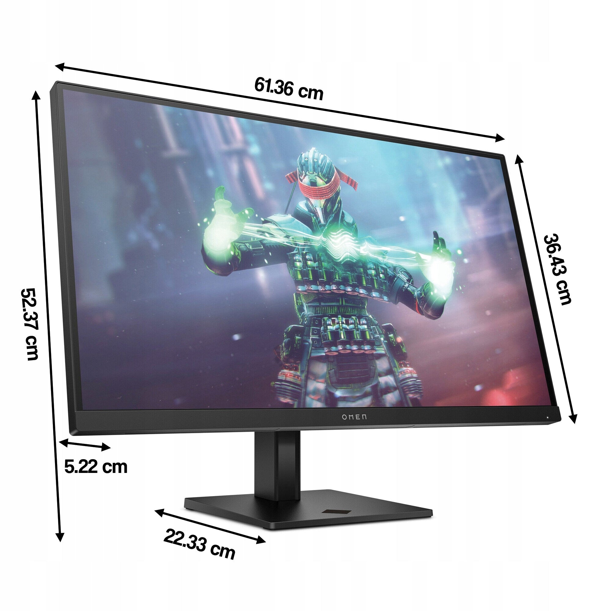 Monitor HP Omen 27" 1920x1080px IPS 165Hz 1 ms [GTG] Brand HP