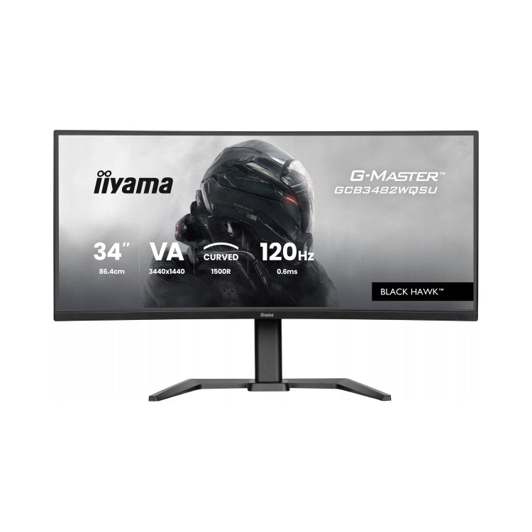 Monitor IIYAMA 34" G-Master GCB3482WQSU-B1 UWQHD 120Hz HDR 21:9 500cd USB