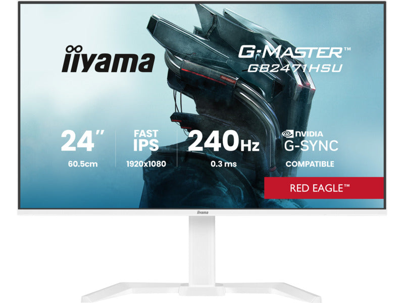 Monitor IIYAMA GB2471HSU-W1 23.8" IPS 1920x1080px 240Hz 0.3 ms [MPRT]