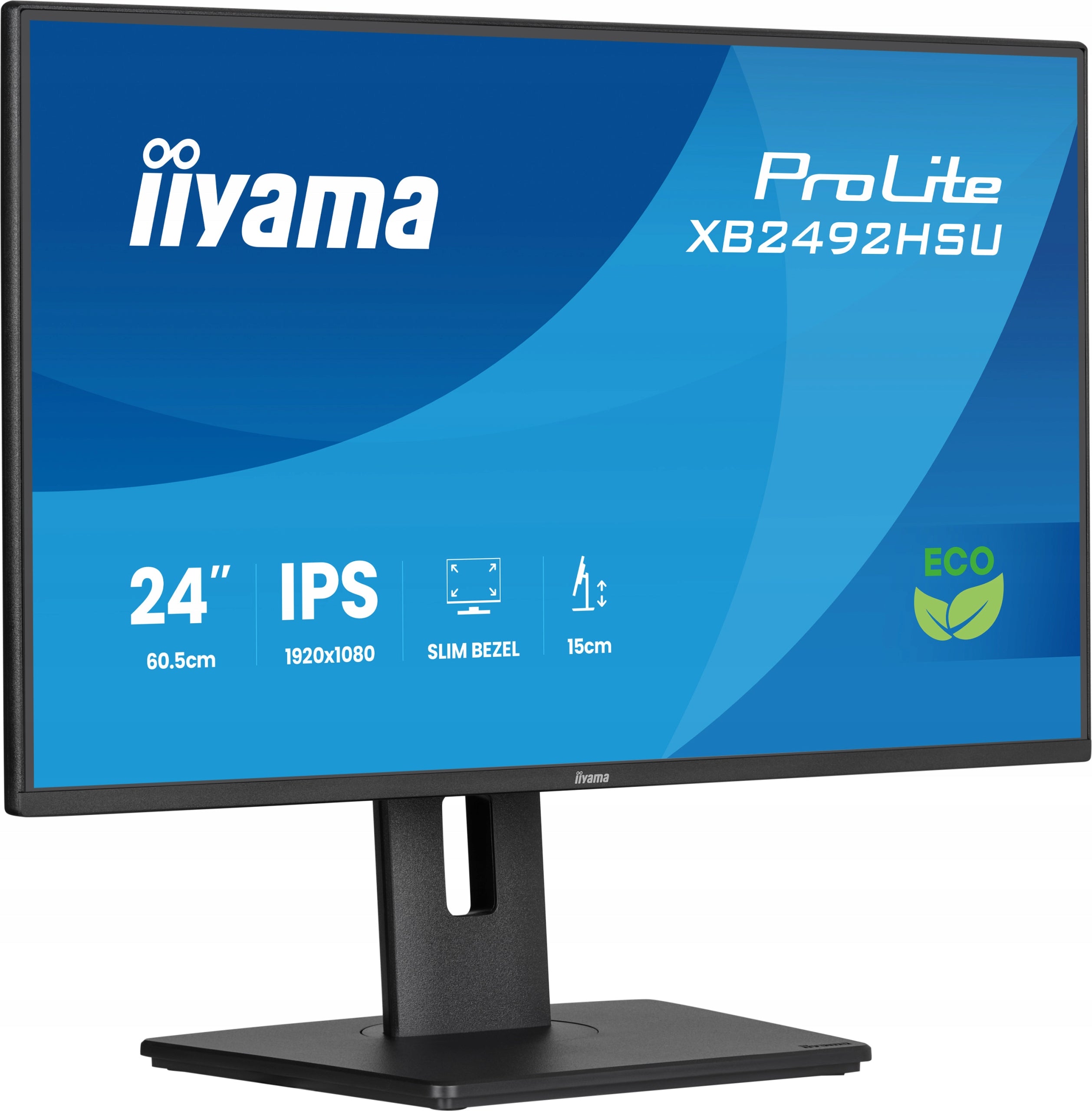 Monitor IIYAMA XB2492HSU-B1 24" IPS FHD HDMI DP 120Hz 300cd 4ms 1500:1 USB Packaging status original