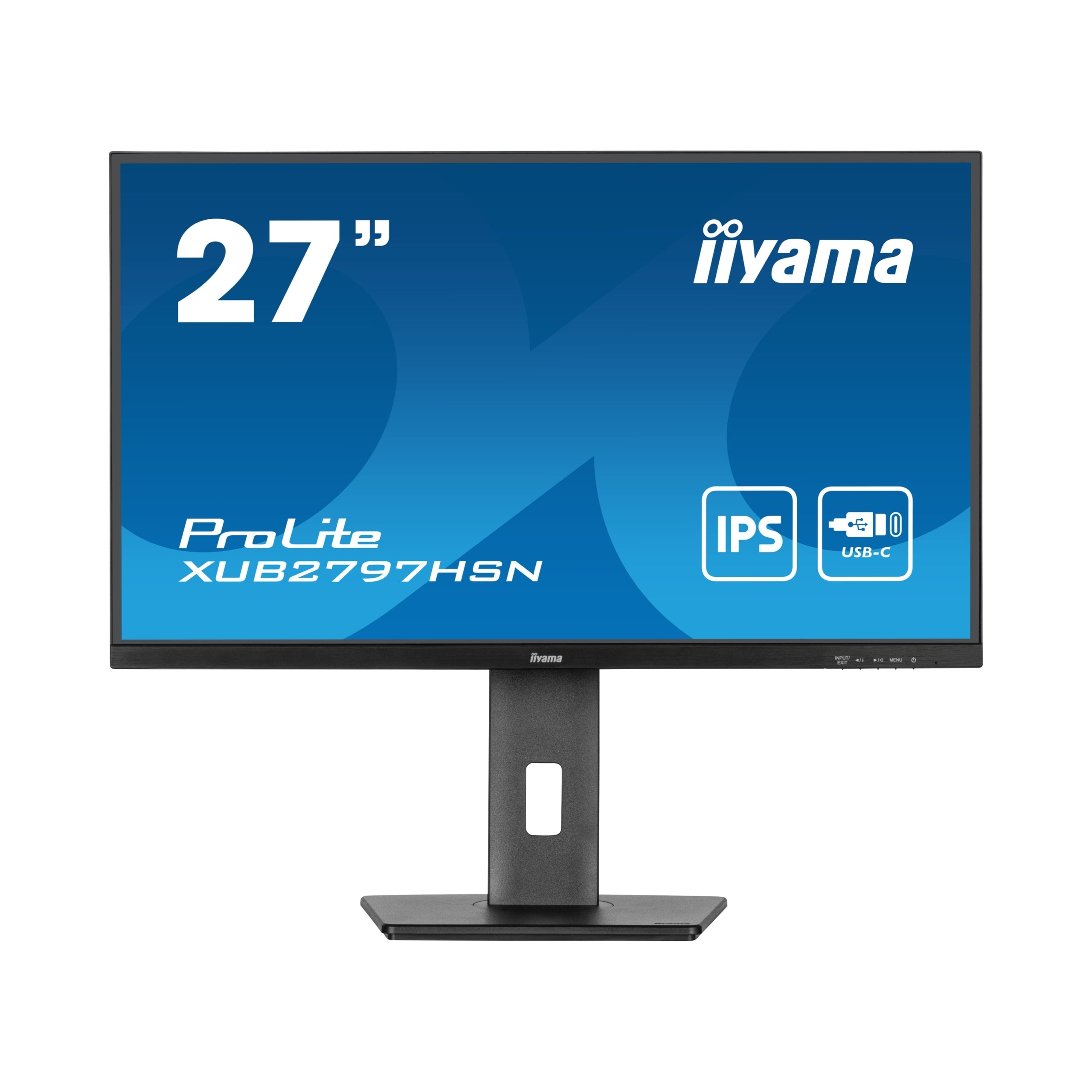 Monitor IIYAMA XUB2797HSN-B2 27" IPS FHD USB-C Dock HAS 300cd 5Y