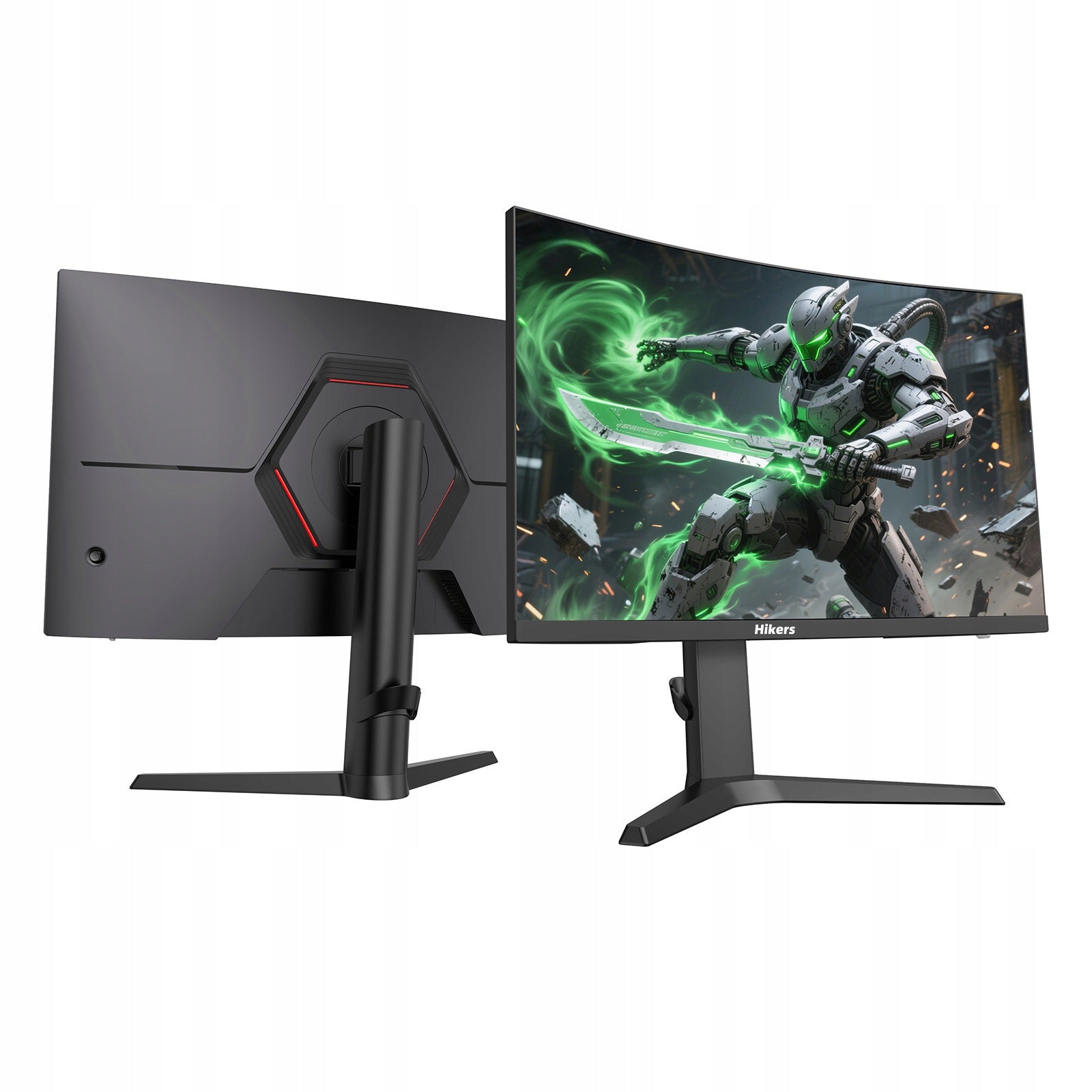 Monitor LED Full HD 27" Hikers 1920x1080 VA IPS 200Hz 1ms 2xHDMI2.0 - DP1.4