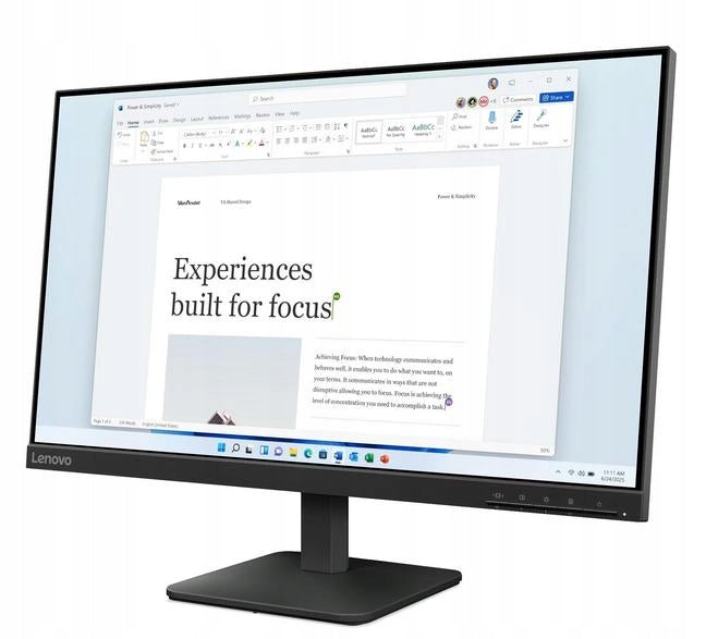 Monitor LENOVO L24-4E 23.8 FHD IPS 4ms 100Hz Black Brand Lenovo
