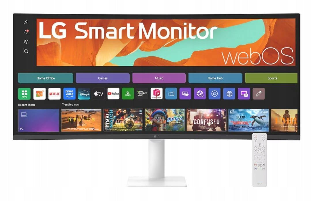 Monitor LG SMART 34U601SA-W - UWQHD 34" WebOS
