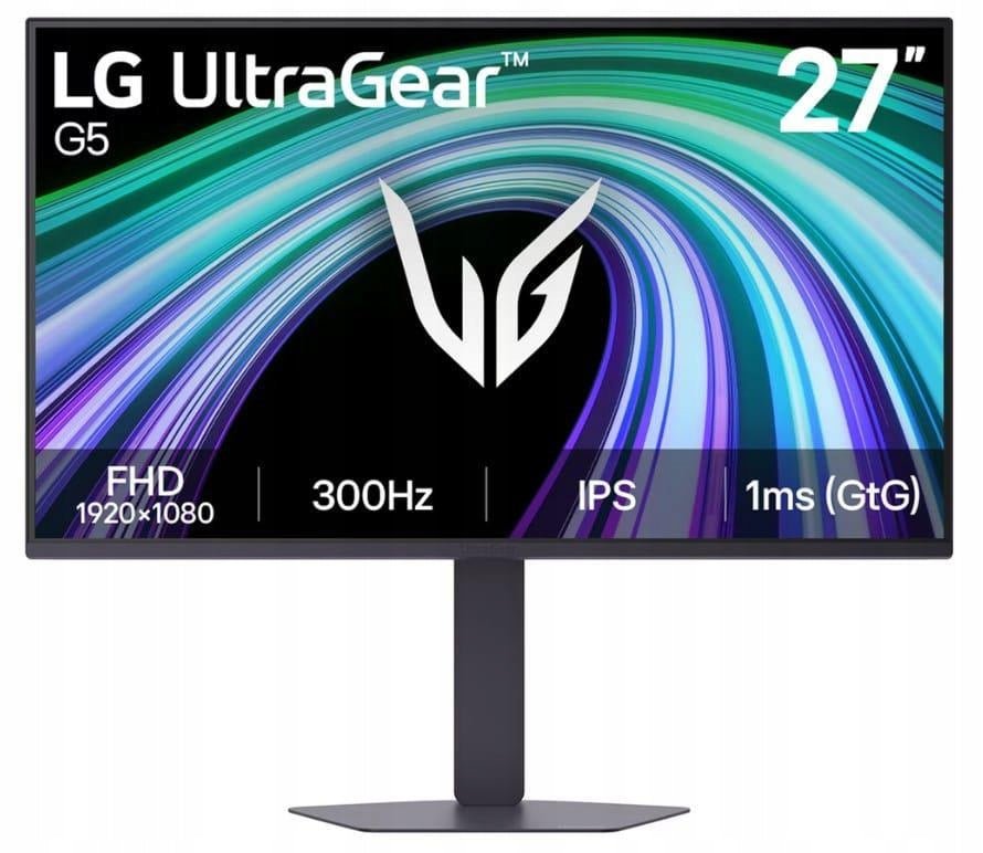 Monitor LG UltraGear 27G550B-B - 300Hz Full HD IPS 27" HDR10 Pivot