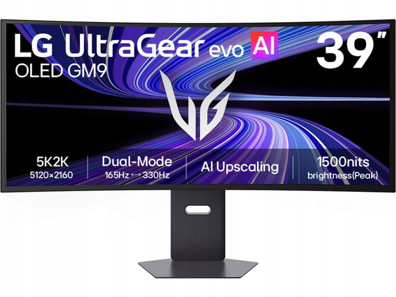 Monitor LG UltraGear evo AI 39GX950B-B.AEU 39" 5120x2160px OLED 330Hz
