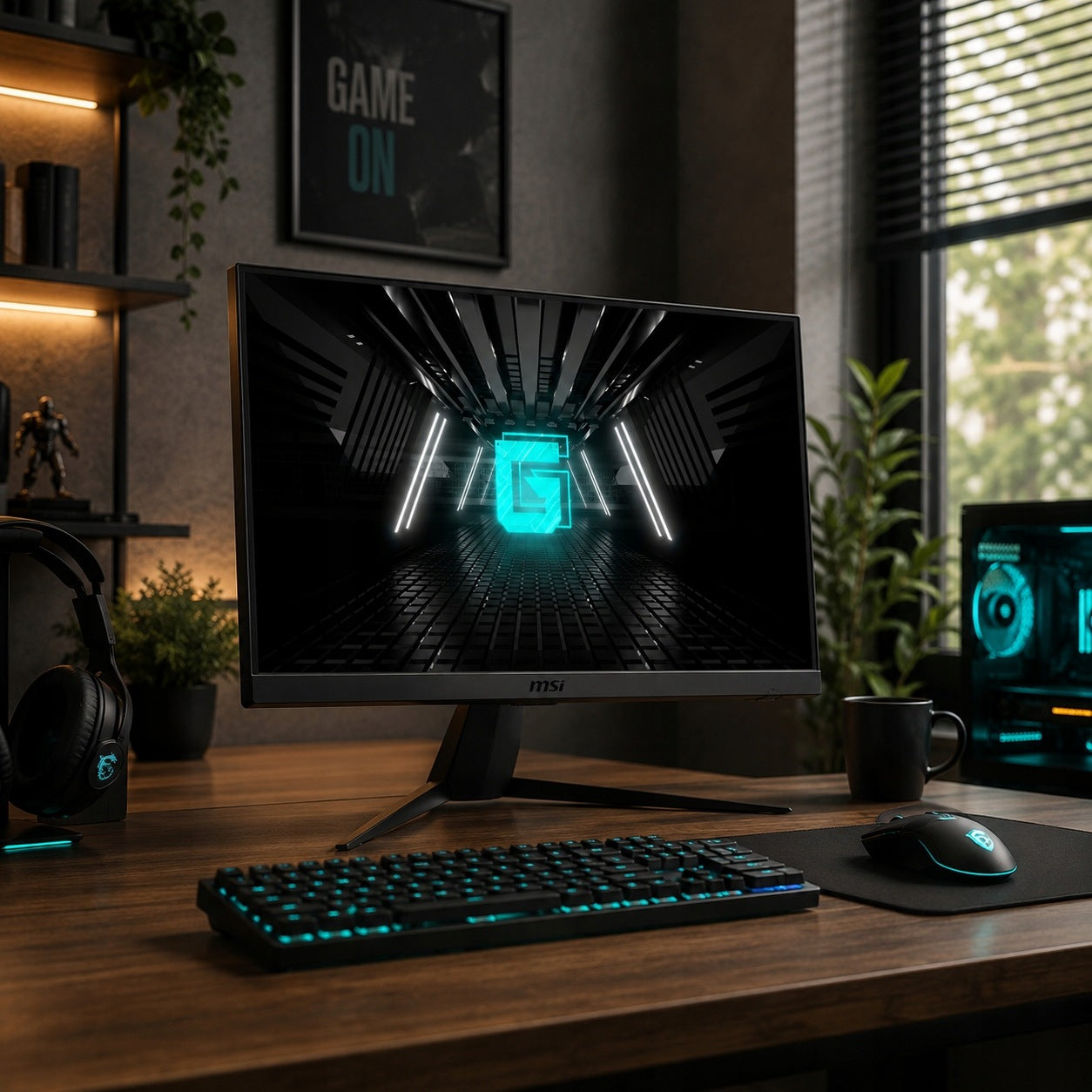 Monitor MSI G2412F Gaming Full HD 180 Hz Matte Screen 1ms HDMI 23,8" Manufacturer code G2412F