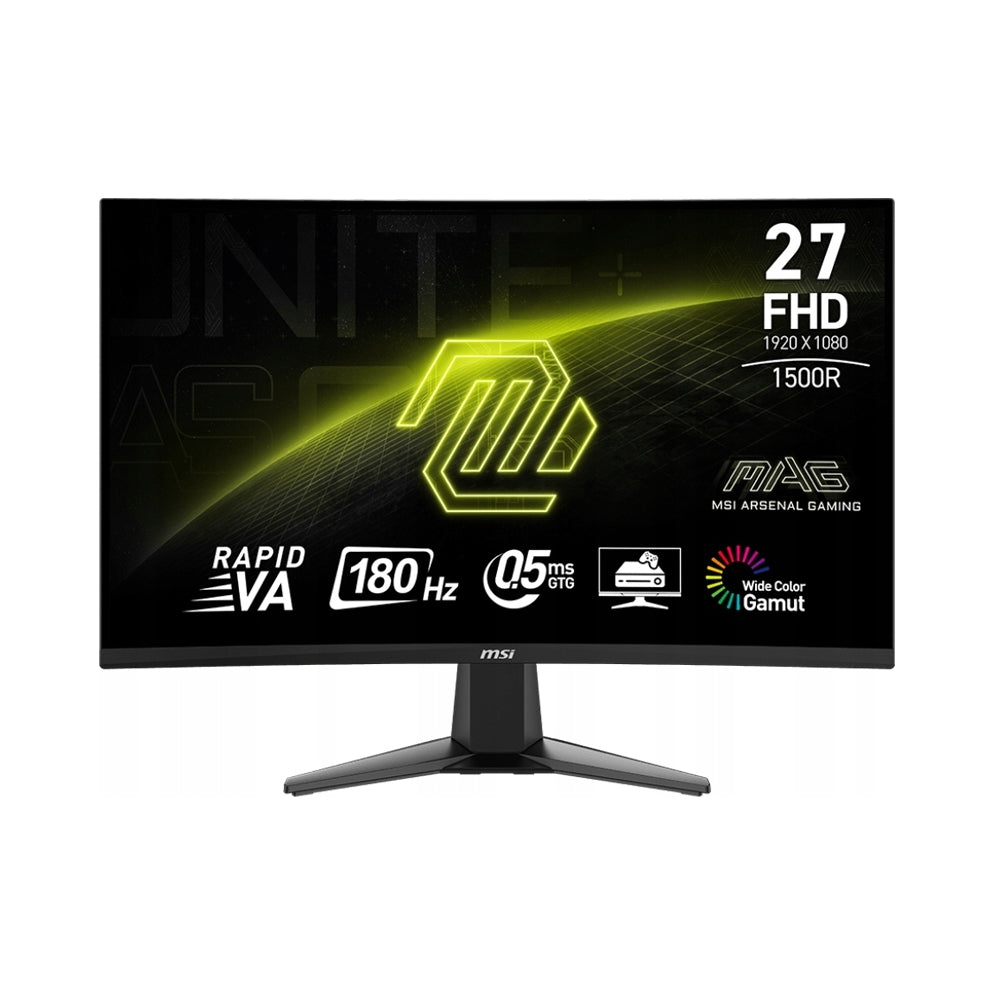 Monitor MSI MAG 27C6F 27" 1920x1080px 180Hz 0.5 ms Curved