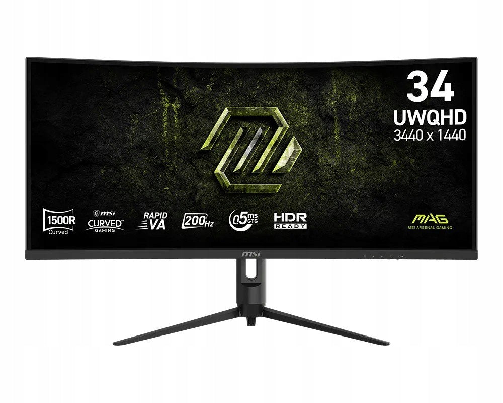 Monitor MSI MAG 342CQRF E20 34" 3440 x 1440 px