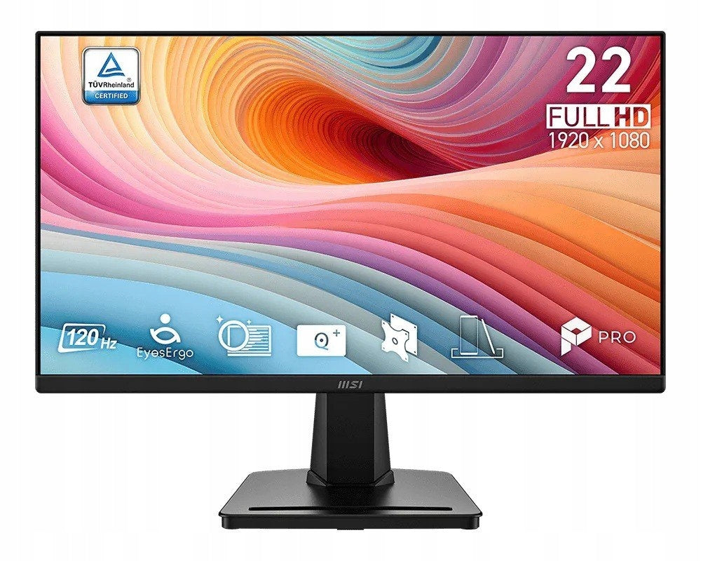 Monitor MSI PRO MP225 E12VL 21,5" 1920 x 1080 px