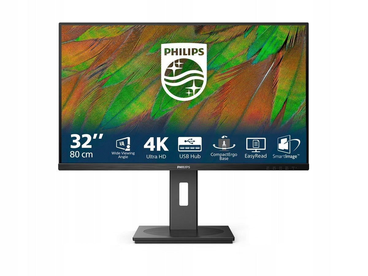 Monitor Philips 32B1N3800/00 31,5 4K UHD VA 60Hz HDMI DP USB Audio Brand Philips
