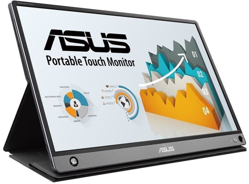 Monitor Portable Touch LED Asus MB16AMT 15,6" 1920 x 1080 px IPS / PLS Manufacturer code 90LM04S-B01170