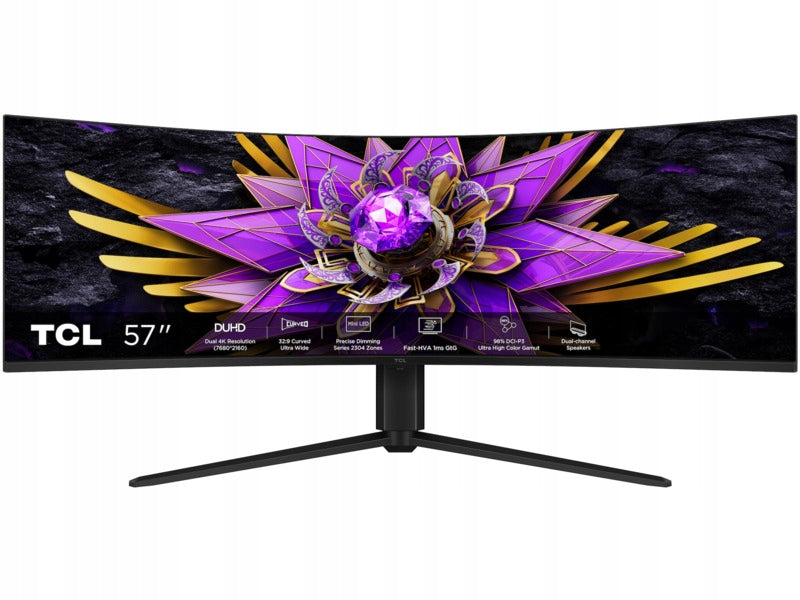 Monitor TCL 57R94 57" 7680x2160px OLED 120Hz 1 ms [GTG] Curved
