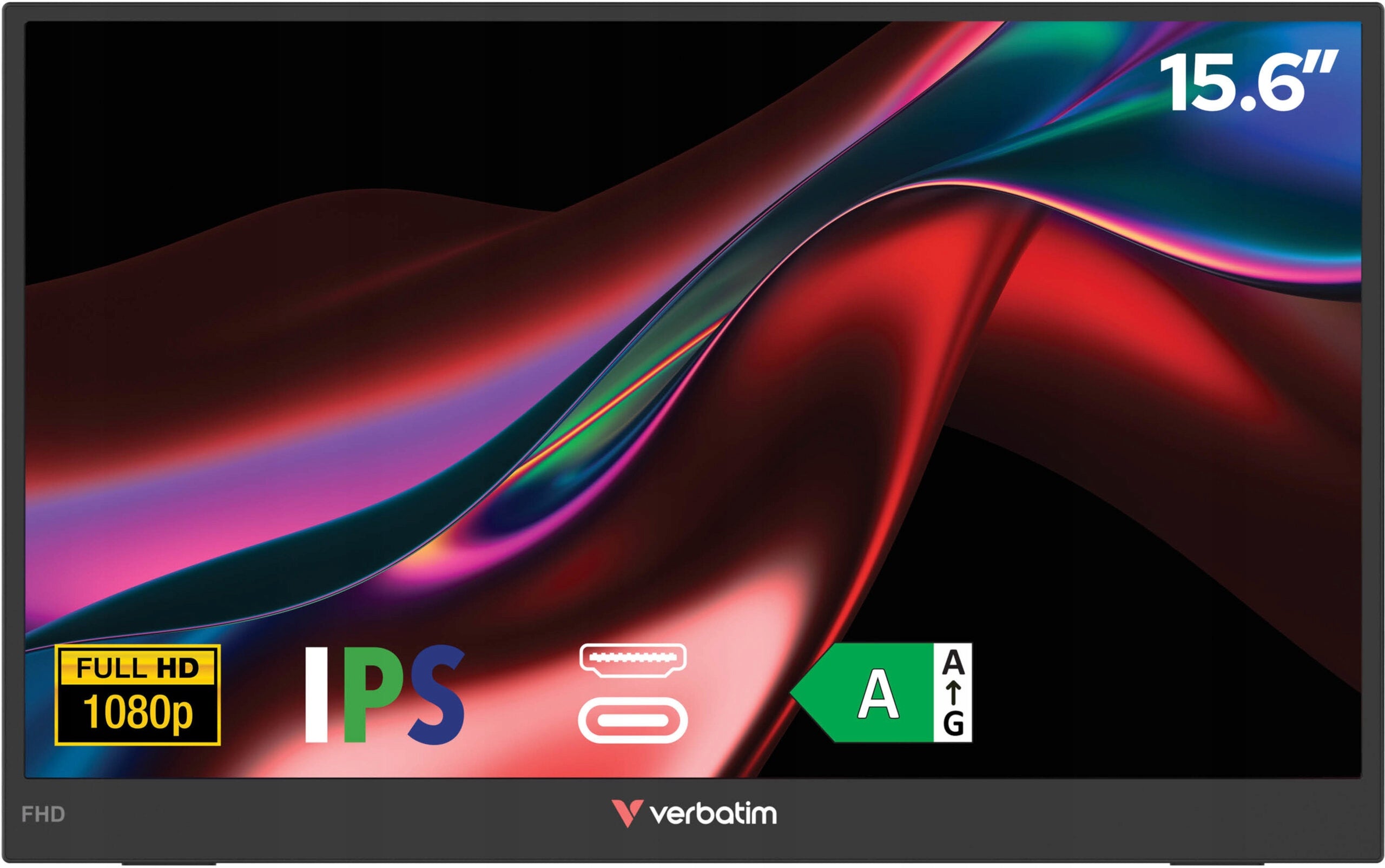 Monitor VERBATIM Light 32401 15.6" 1920x1080px IPS Brand Verbatim