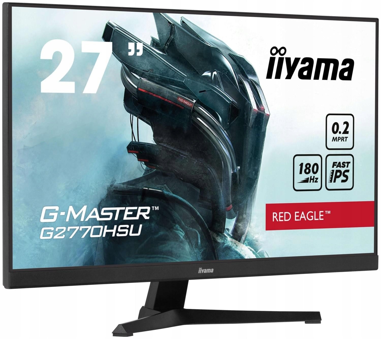Monitor iiyama G-Master G2770HSU-B6 Red Eagle - 27'' IPS 180Hz Manufacturer code G2770HSU-B6