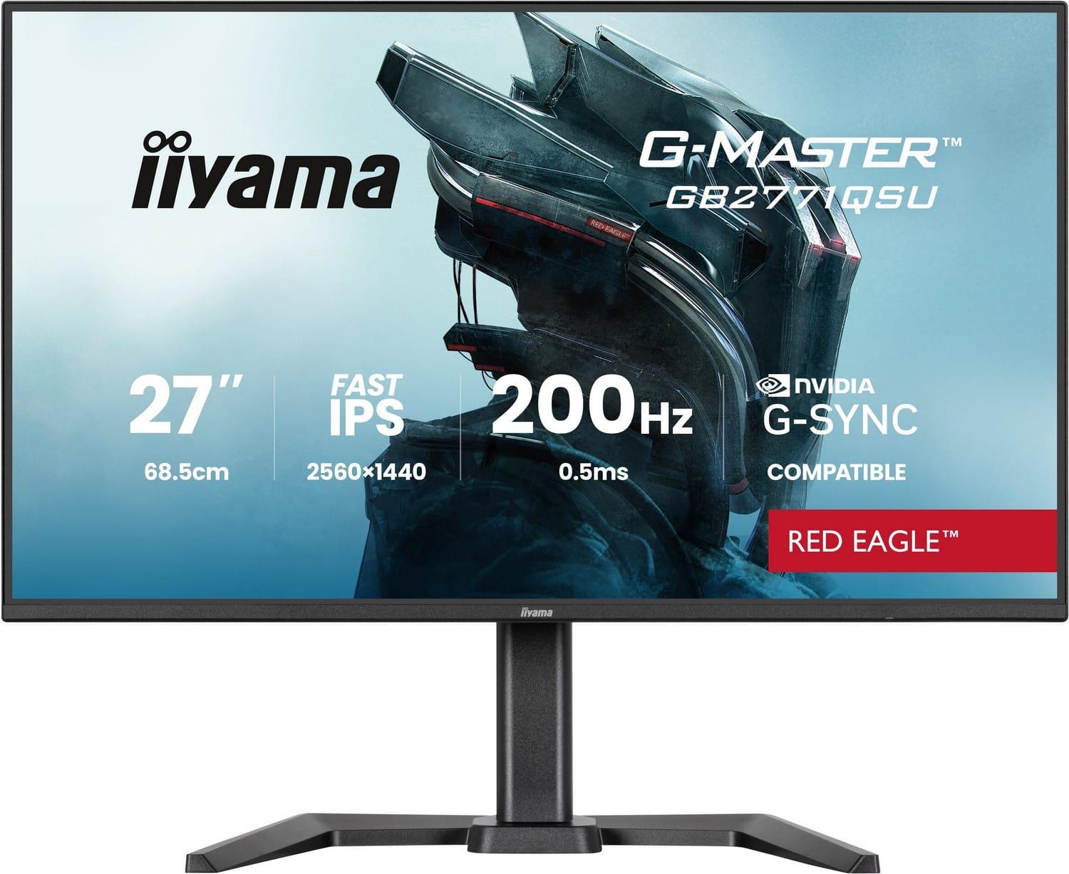 Monitor iiyama G-Master GB2771QSU-B1 Red Eagle - 200Hz QHD Fast IPS 27"