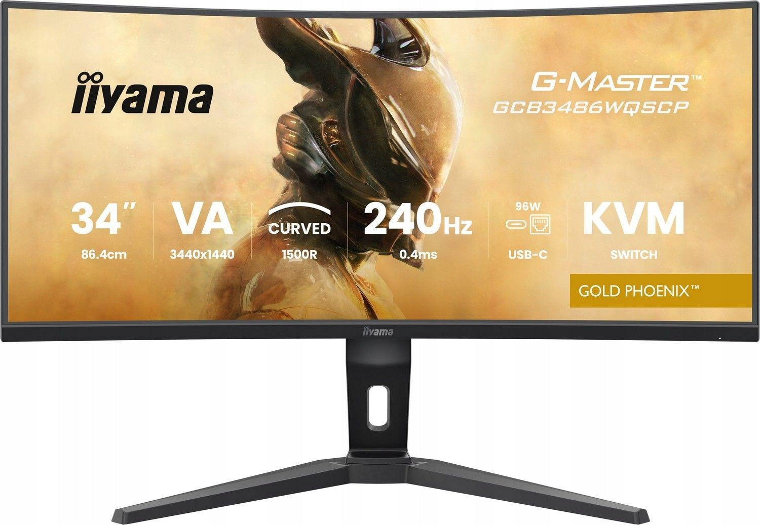 Monitor iiyama G-Master GCB3486WQSCP-B1 Gold Phoenix Packaging status original
